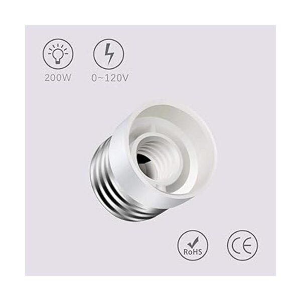 DiCUNO Adaptador de enchufe E26 a E12 convertidor_3