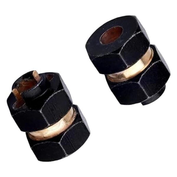 4 piezas de latón extendido 0.276 in Hex Wheel Hub_3