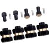 4 piezas de latón extendido 0.276 in Hex Wheel Hub_2