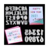 Troqueles de corte OOTSR para tarjetas 26 letras del