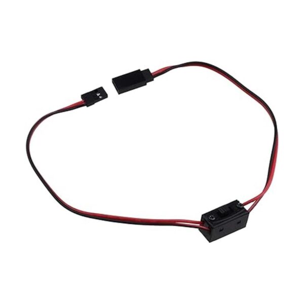 Hobbypark Caja de 4 pilas AA con conector de estilo JR y_3