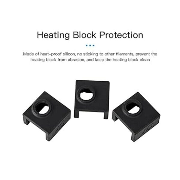 Creality Funda de silicona para bloque de calentador con_5