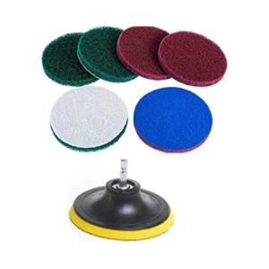 DUOSHIDA Kit de limpieza de almohadillas de estropajo para
