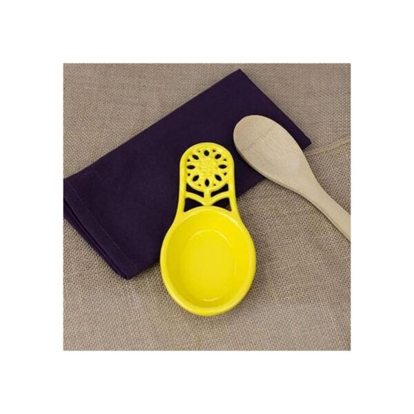 Home Basics Sunflower Collection Reposacucharas hierro