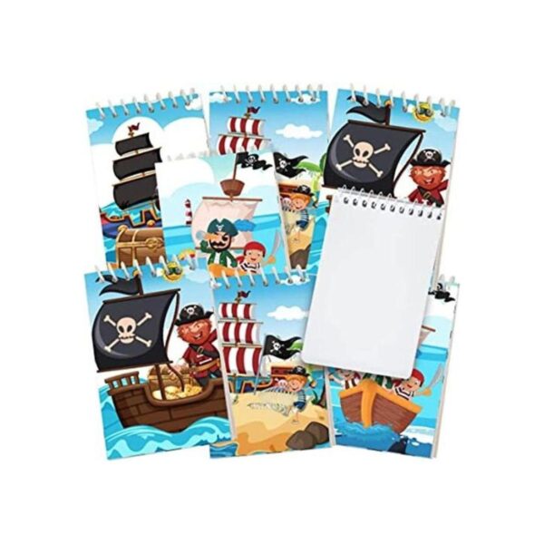 ArtCreativity Mini cuadernos de pirata paquete de 16_1