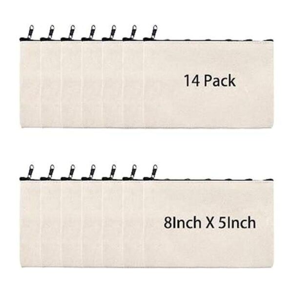 PABUES Paquete de 8.3 4.7 pulgadas en blanco para