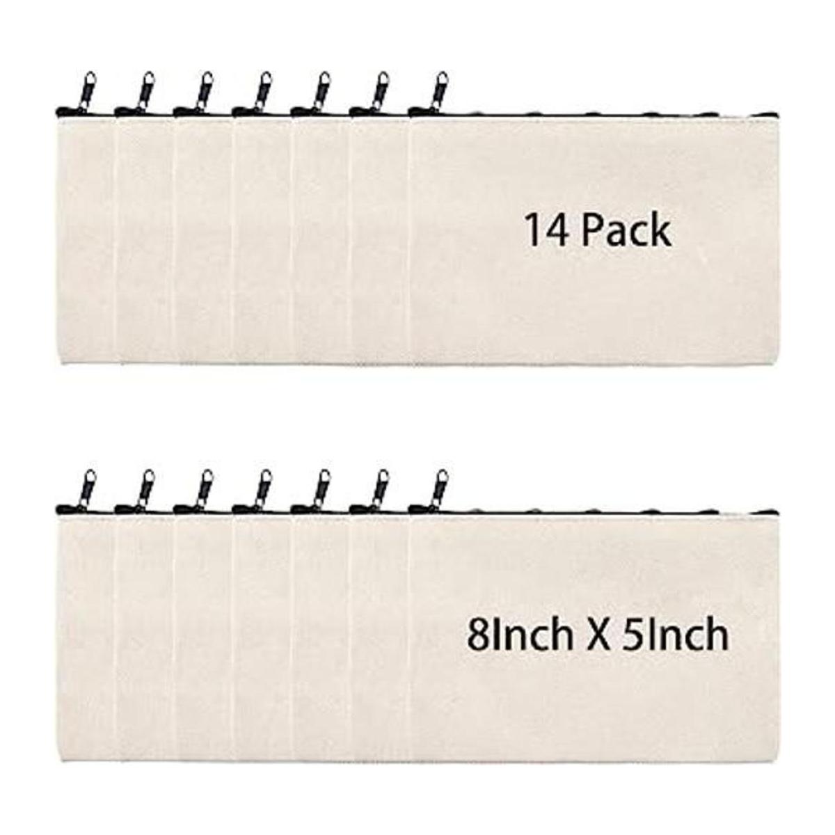 PABUES Paquete de 8.3 4.7 pulgadas en blanco para
