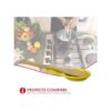 Home Basics Sunflower Collection Reposacucharas hierro