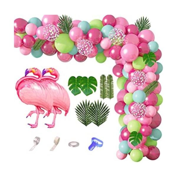 Juego de 117 globos de flamenco globos de flamenco de 40_1