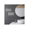 Jetec Decoración de pared de baño de 2 piezas reglas del_4