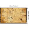 Mapa del tesoro pirata telón de fondo de la isla del mapa_2