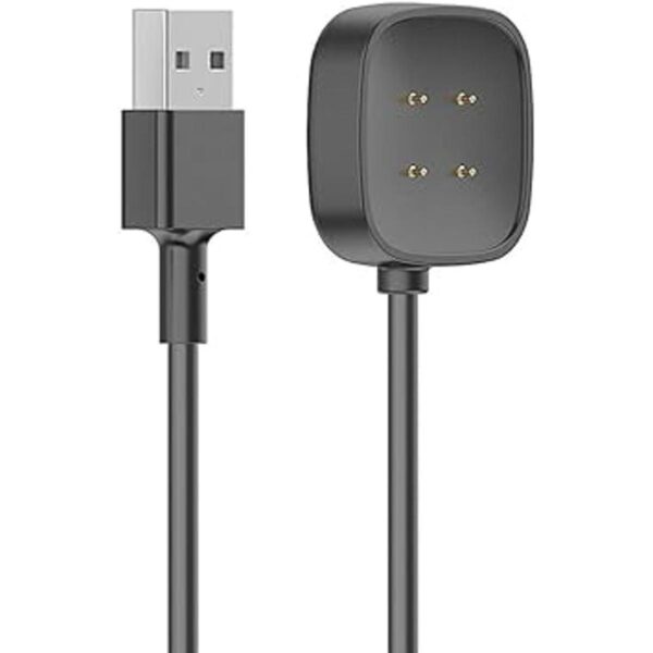 Emilydeals Cargador compatible con Fitbit Sense cable de_4