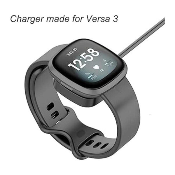 Emilydeals Cargador compatible con Fitbit Sense cable de_2
