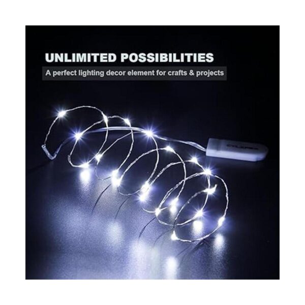 Tira de luces led rutilantes con 20 luces de hadas led