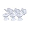 Haoyunlai 3 piezas Mini asiento de inodoro de juguete para_1