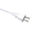 Lamp Cord with Switch Plug Extension Cord 6 Feet White_2