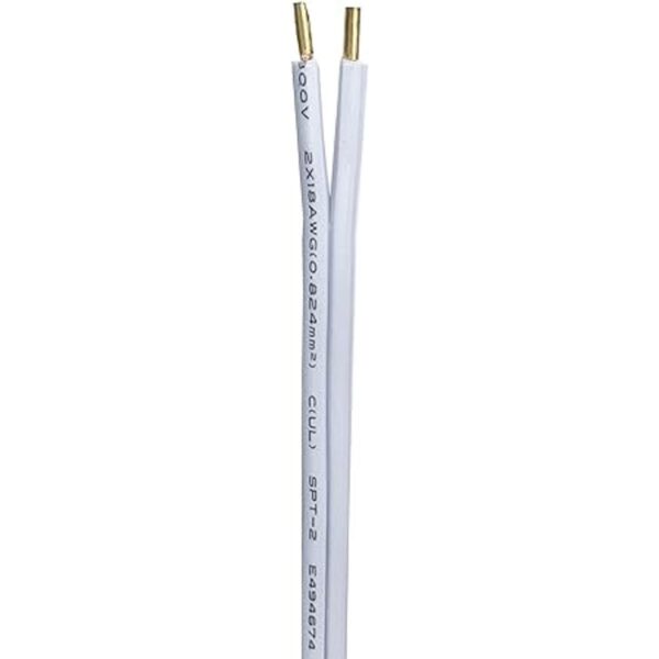 Lamp Cord with Switch Plug Extension Cord 6 Feet White_3