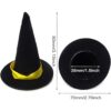 Honbay 6 piezas de sombreros de bruja de fieltro para_2