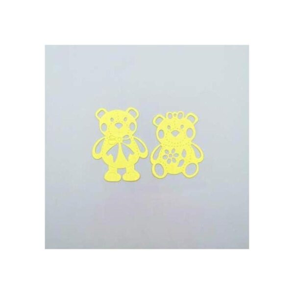 Troqueles de corte de metal con dos osos de peluche_6