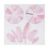 Larryhot Plumas rosas para manualidades a granel 240_3