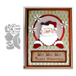 Troqueles de corte de metal de Papá Noel de Navidad