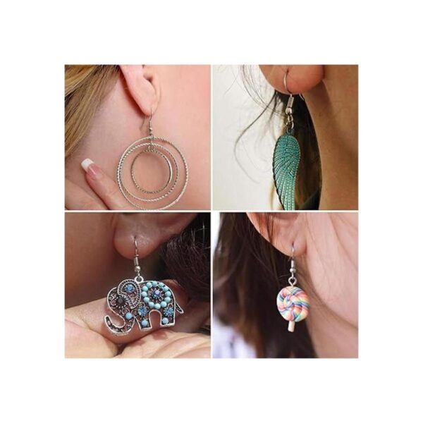 Ganchos de acero inoxidable para pendientes de alambre_5