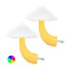 Mudder Paquete de 2 luces LED de noche con sensor de_1
