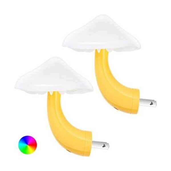 Mudder Paquete de 2 luces LED de noche con sensor de_1