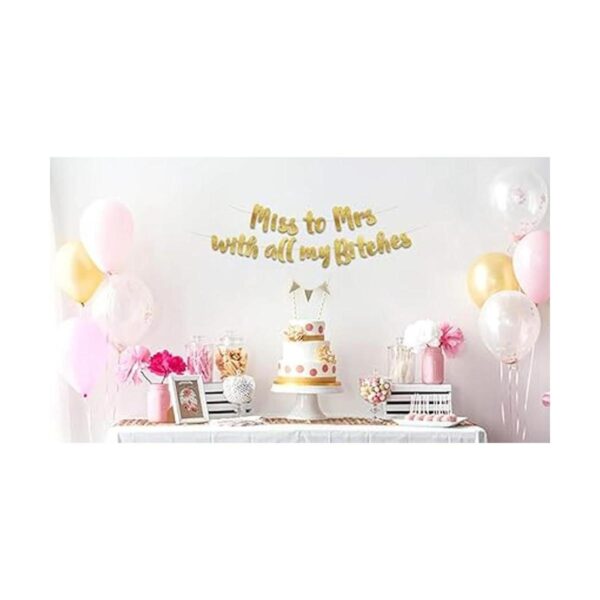 Miss to Mrs Classy Sassy Bachelorette Gold Glitter_2