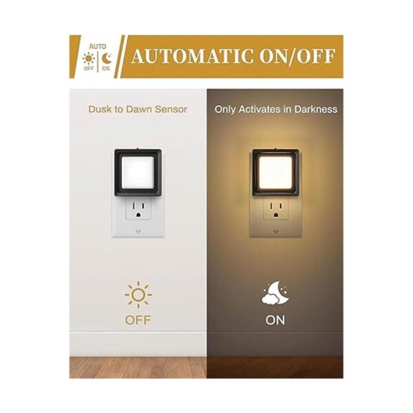 DORESshop Luz nocturna LED luces nocturnas enchufables a_4