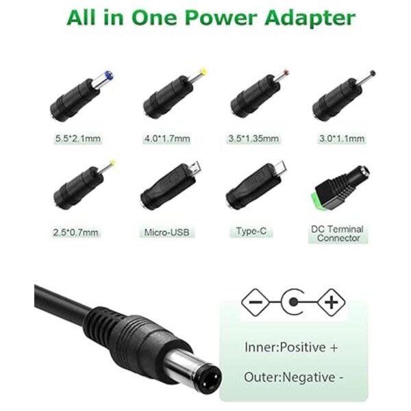 Arkare Adaptador de fuente de alimentación de 5 V 3 A 15_3