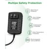 Arkare Adaptador de fuente de alimentación de 5 V 3 A 15_4