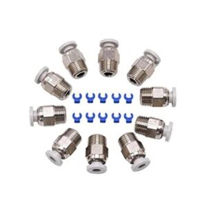 Creativity PC4M10 Conector recto para extrusora Bowden_1