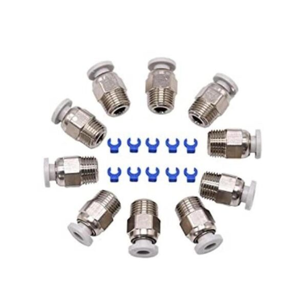 Creativity PC4M10 Conector recto para extrusora Bowden_1