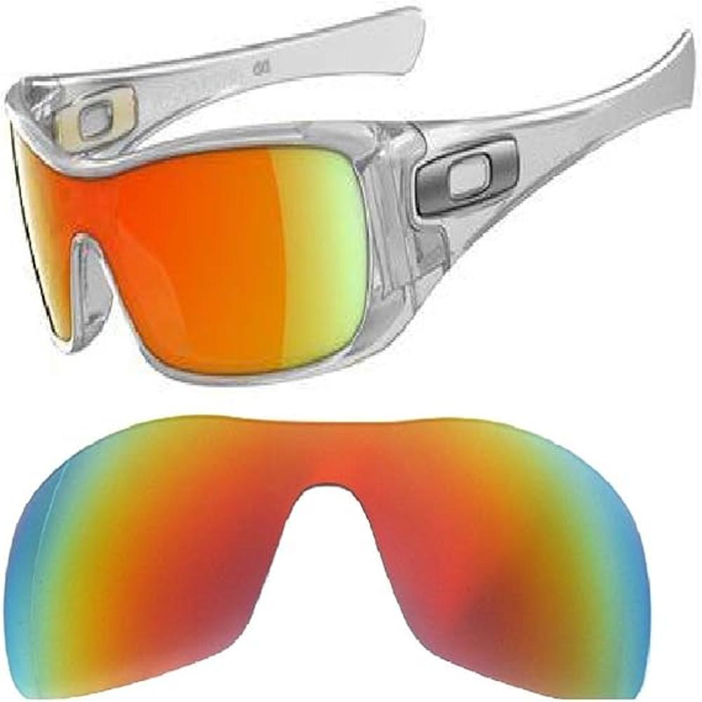 Galaxy Replacement Lenses For Oakley Antix Sunglasses Red