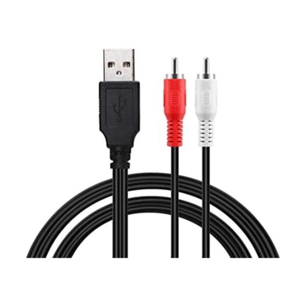 Duttek Cable RCA a USB cable USB a RCA USB 2.0 macho a 2_1