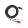 Duttek Cable RCA a USB cable USB a RCA USB 2.0 macho a 2_2