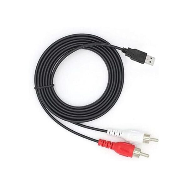 Duttek Cable RCA a USB cable USB a RCA USB 2.0 macho a 2_2