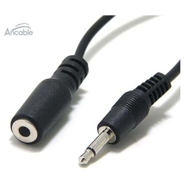 Ancable 2Pack 6Feet 0.098 in TS Monoaural Mini Conector de_3