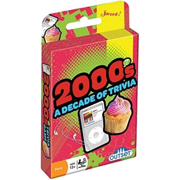 Outset Media 2000 Juegos de cartas Trivia Cubierta de_1