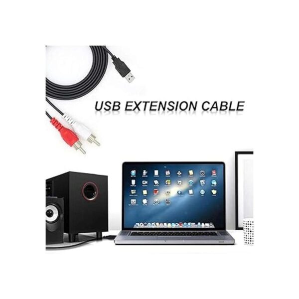 Duttek Cable RCA a USB cable USB a RCA USB 2.0 macho a 2_6