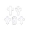 Hendevl Cross Molde de silicona para manualidades 5