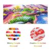 Kit de pintura de diamantes 5D por número para bricolaje