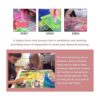 Kit de pintura de diamantes 5D por número para bricolaje
