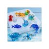 Juego de 3 moldes de resina con forma de animales marinos