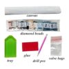 NIHOJIUMA Happy Camping DIY Kit de pintura de diamantes_6
