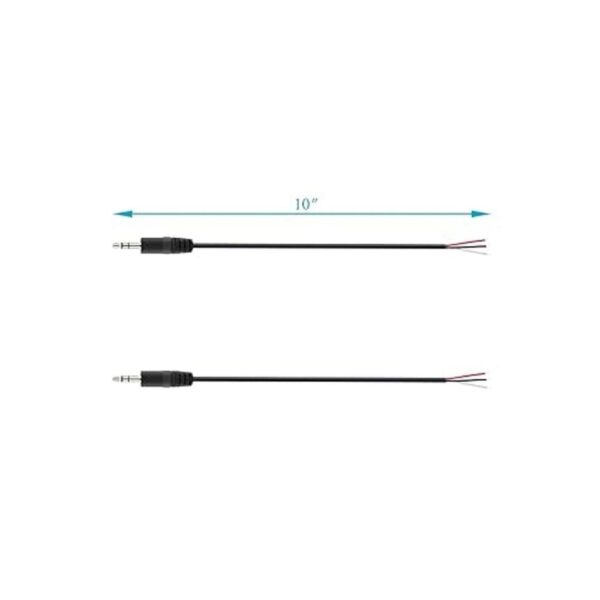 Fancasee Cable de audio estéreo de 3 polos de 0.098 in 2_4