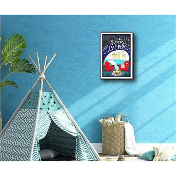NIHOJIUMA Happy Camping DIY Kit de pintura de diamantes_2