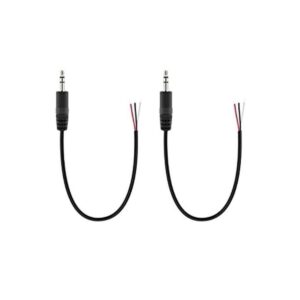 Fancasee Cable de audio estéreo de 3 polos de 0.098 in 2_1