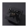 Etiquetas de agradecimiento 100 etiquetas de papel negro